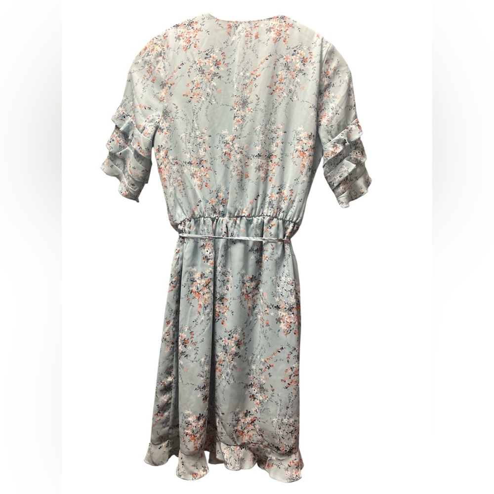 Dex Green Tiered Ruffle Midi Dress - Picture 2 of 5
